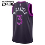 Minnesota Timberwolves Trikot Jaden Mcdaniels Nike 2025-26 City Edition Schwarz Swingman - Kinder